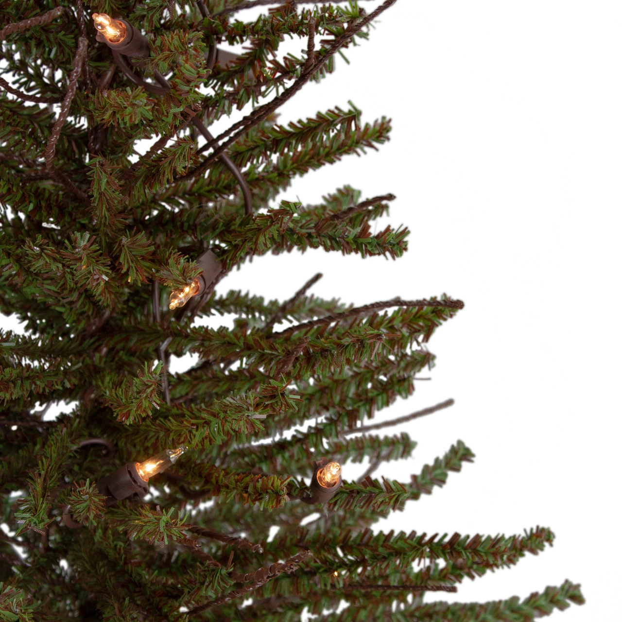 2.5' Pre-Lit Warsaw Two-Tone Twig Artificial Christmas Tree - Clear Lights 4 2.5' Pre-Lit Warsaw Two-Tone Twig Artificial Christmas Tree - Clear Lights - Image 2