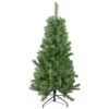 4.5' X 28" Slim Mixed Pine Artificial Christmas Tree - Unlit 2 4.5' X 28" Slim Mixed Pine Artificial Christmas Tree - Unlit -Christmas Decoration Store northlight b36394 2 59791.1667578519
