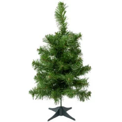 18" Medium Blackwater Fir Artificial Christmas Tree - Unlit