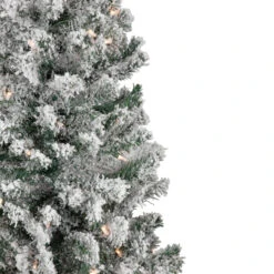 4' Pre-Lit Flocked Pine Artificial Christmas Tree, Clear Lights 9 4' Pre-Lit Flocked Pine Artificial Christmas Tree, Clear Lights -Christmas Decoration Store northlight b8353220flocked 2new 56300.1668031085