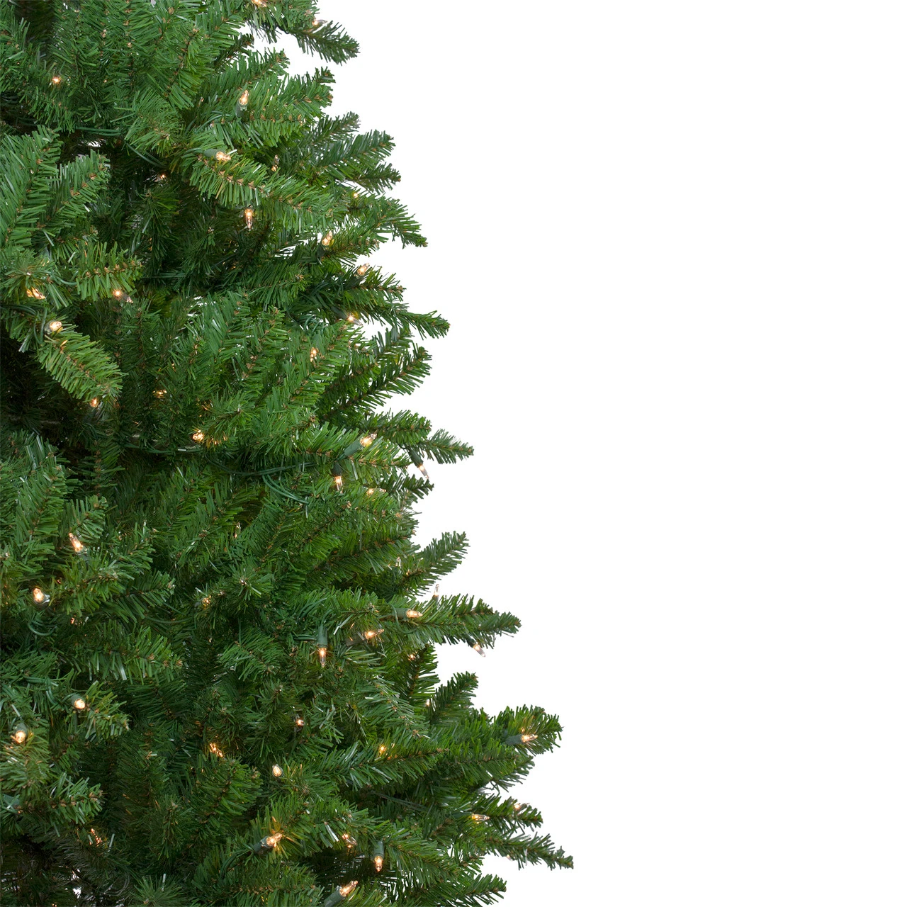 9' Pre-Lit Slim Eastern Pine Artificial Christmas Tree - Clear Lights 7 9' Pre-Lit Slim Eastern Pine Artificial Christmas Tree - Clear Lights - Image 5