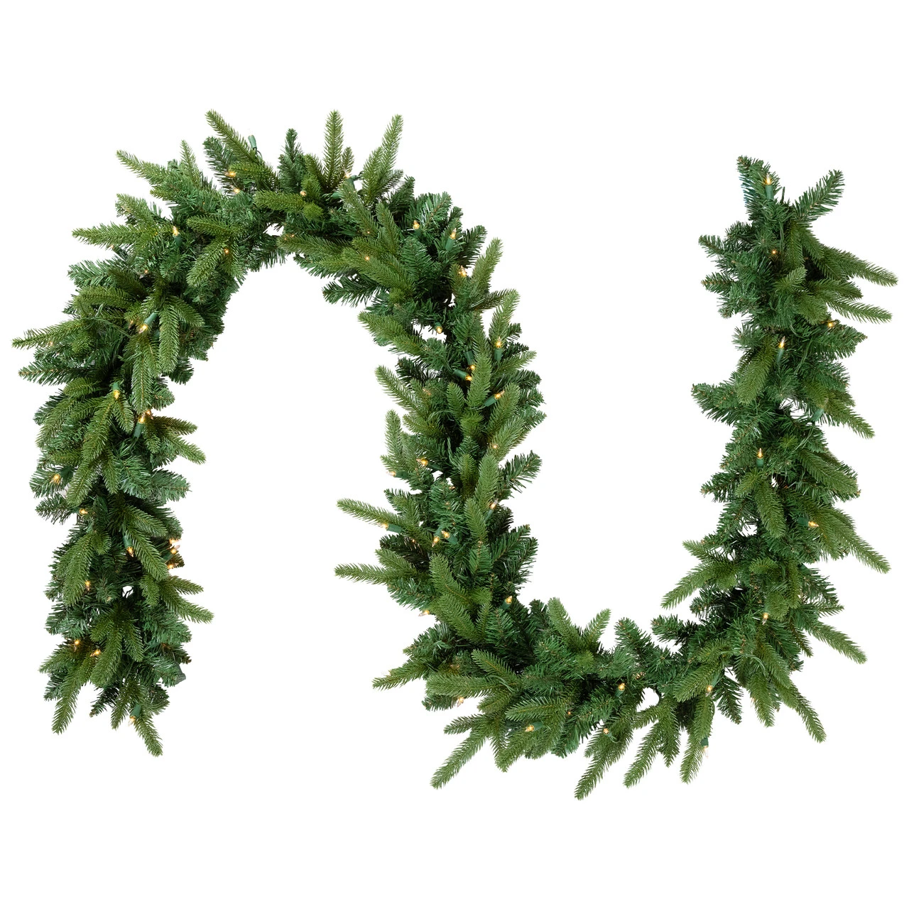 9' X 12" Pre-Lit Washington Frasier Fir Artificial Christmas Garland - Clear Lights 4 9' X 12" Pre-Lit Washington Frasier Fir Artificial Christmas Garland - Clear Lights - Image 2
