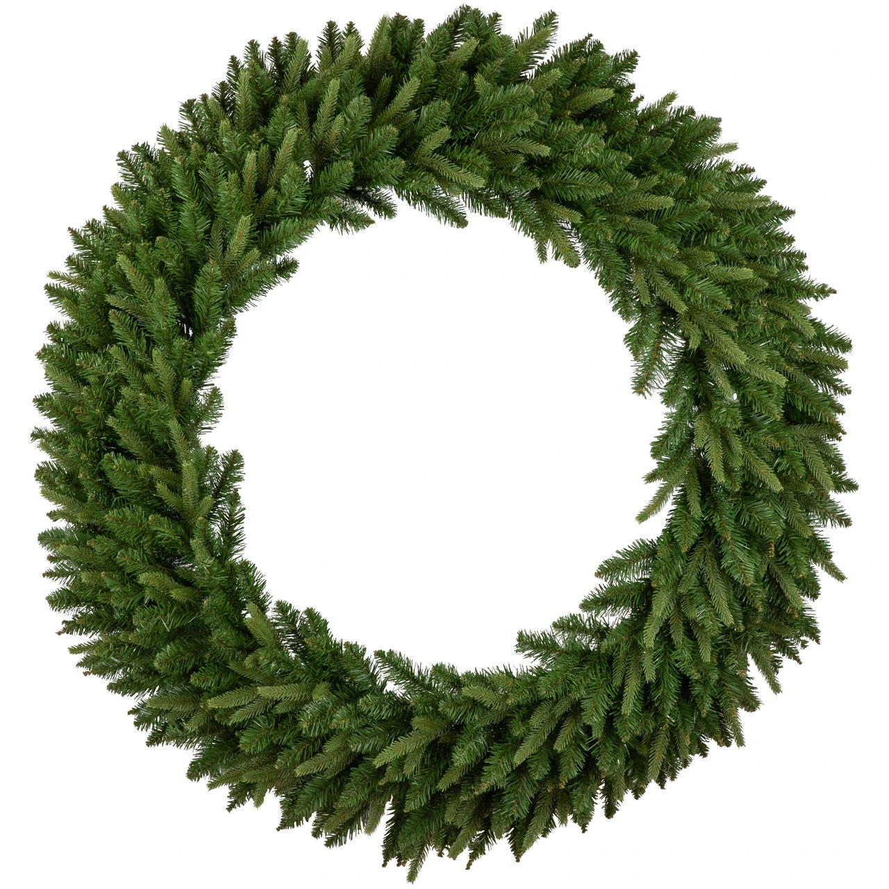 Washington Frasier Fir Artificial Christmas Wreath, 48-Inch, Unlit 3 Washington Frasier Fir Artificial Christmas Wreath, 48-Inch, Unlit
