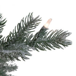 9' Pre-Lit Green Flocked Jasper Balsam Fir Artificial Christmas Tree - Clear Lights 13 9' Pre-Lit Green Flocked Jasper Balsam Fir Artificial Christmas Tree - Clear Lights -Christmas Decoration Store northlight b8 stand 37452.1683050412