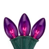 25-Count Purple Transparent C9 Christmas String Lights Set, 24ft Green Wire 1 25-Count Purple Transparent C9 Christmas String Lights Set, 24ft Green Wire -Christmas Decoration Store northlight c42g8p11 1 85686.1667662301