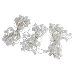 100' White Commercial C9 Christmas Light Socket Set -Christmas Decoration Store northlight dl16016 3 90811.1667640152