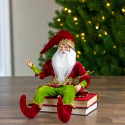 18" Red And Green Whimsical Elf Christmas Decor Figurine 11 18" Red And Green Whimsical Elf Christmas Decor Figurine -Christmas Decoration Store northlight e76464 5 59192.1667592786