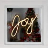 15" White LED Lighted "Joy" Neon Style Christmas Sign 2 15" White LED Lighted "Joy" Neon Style Christmas Sign -Christmas Decoration Store northlight fm94481 1 82228.1681755937