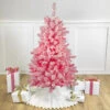 4' Pre-Lit Flocked Pink Pine Slim Artificial Christmas Tree - Clear Lights 1 4' Pre-Lit Flocked Pink Pine Slim Artificial Christmas Tree - Clear Lights -Christmas Decoration Store northlight gb16043 44304.1667576196