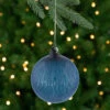4.75" Blue Clear Glass Christmas Ball Ornament 2 4.75" Blue Clear Glass Christmas Ball Ornament -Christmas Decoration Store northlight gb94383 sample 1 87834.1670623764