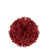 6" Red Glittered Pine Christmas Ball Ornament 1 6" Red Glittered Pine Christmas Ball Ornament -Christmas Decoration Store northlight gb94384 1 55750.1674058565