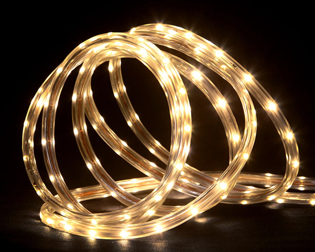 288' Warm White LED Commercial Grade Outdoor Christmas Rope Lights 3 288' Warm White LED Commercial Grade Outdoor Christmas Rope Lights