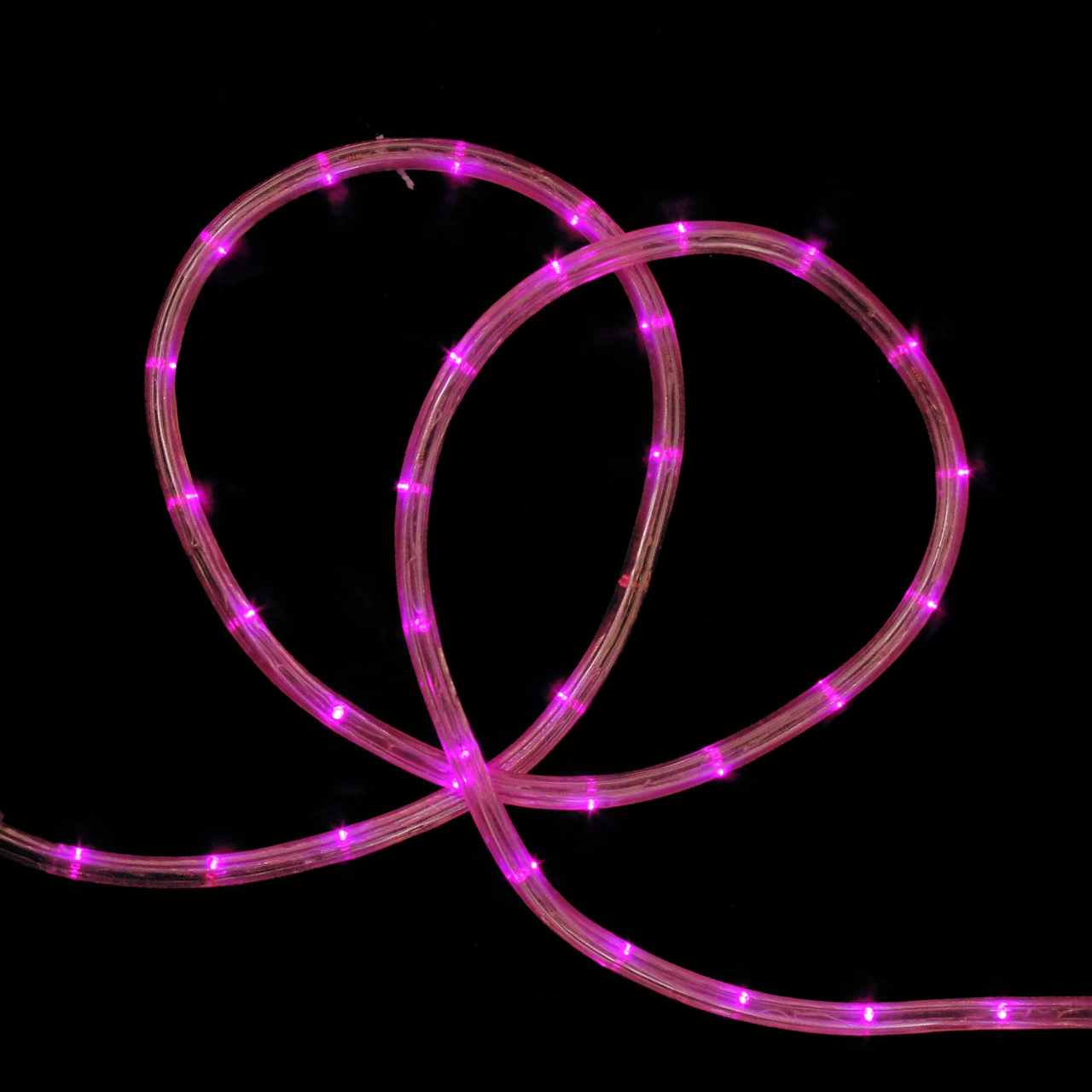Pink LED Outdoor Christmas Rope Lights - 18 Ft 3 Pink LED Outdoor Christmas Rope Lights - 18 Ft