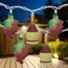 10-Count Grape And Wine Bottle Novelty String Christmas Light Set, 7.5ft White Wire 1 10-Count Grape And Wine Bottle Novelty String Christmas Light Set, 7.5ft White Wire -Christmas Decoration Store northlight ha28736 updated2021 07831.1667616947