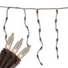 100 Count Clear Mini Icicle Christmas Lights - 3.5 Ft Brown Wire 2 100 Count Clear Mini Icicle Christmas Lights - 3.5 Ft Brown Wire -Christmas Decoration Store northlight ha91226 2 03259.1667489852