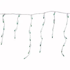 100 Count Green Mini Icicle Christmas Lights - 3.5 Ft White Wire 9 100 Count Green Mini Icicle Christmas Lights - 3.5 Ft White Wire -Christmas Decoration Store northlight ha91229 updatedlayered 15297.1667642873