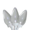 25 Count Pure White LED C7 Christmas Lights, 16 Ft White Wire 1 25 Count Pure White LED C7 Christmas Lights, 16 Ft White Wire -Christmas Decoration Store northlight ha91284 1 71077.1667521981