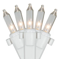 2' X 8' Clear Mini Net Style Column Christmas Lights, White Wire 10 2' X 8' Clear Mini Net Style Column Christmas Lights, White Wire -Christmas Decoration Store northlight ha92024 web3 02636.1667569752