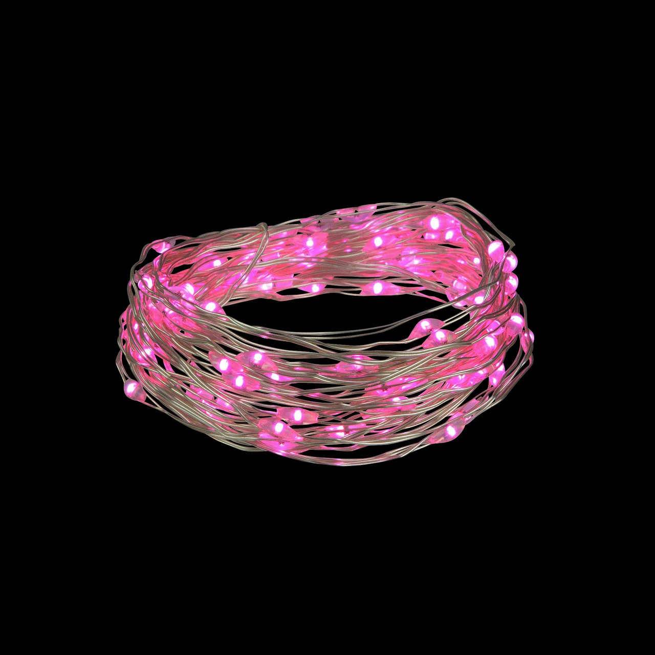 100ct Pink LED Micro Fairy Lights, 16ft Copper Wire 5 100ct Pink LED Micro Fairy Lights, 16ft Copper Wire - Image 3