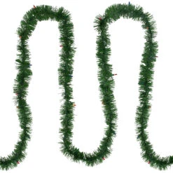 18' Pre-Lit Pine Two-tone Artificial Christmas Garland - Multicolor Lights 9 18' Pre-Lit Pine Two-tone Artificial Christmas Garland - Multicolor Lights -Christmas Decoration Store northlight ha99329 2 00879.1679328590