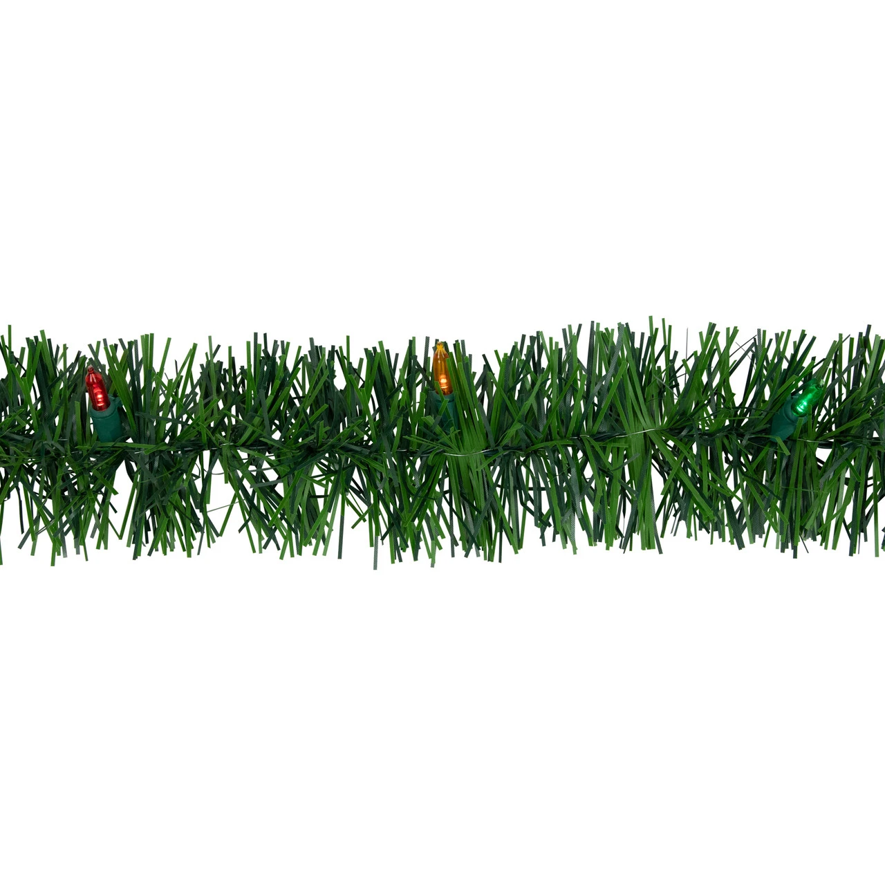 18' Pre-Lit LED Battery Operated Pine Artificial Christmas Garland - Multicolor Lights 6 18' Pre-Lit LED Battery Operated Pine Artificial Christmas Garland - Multicolor Lights - Image 4