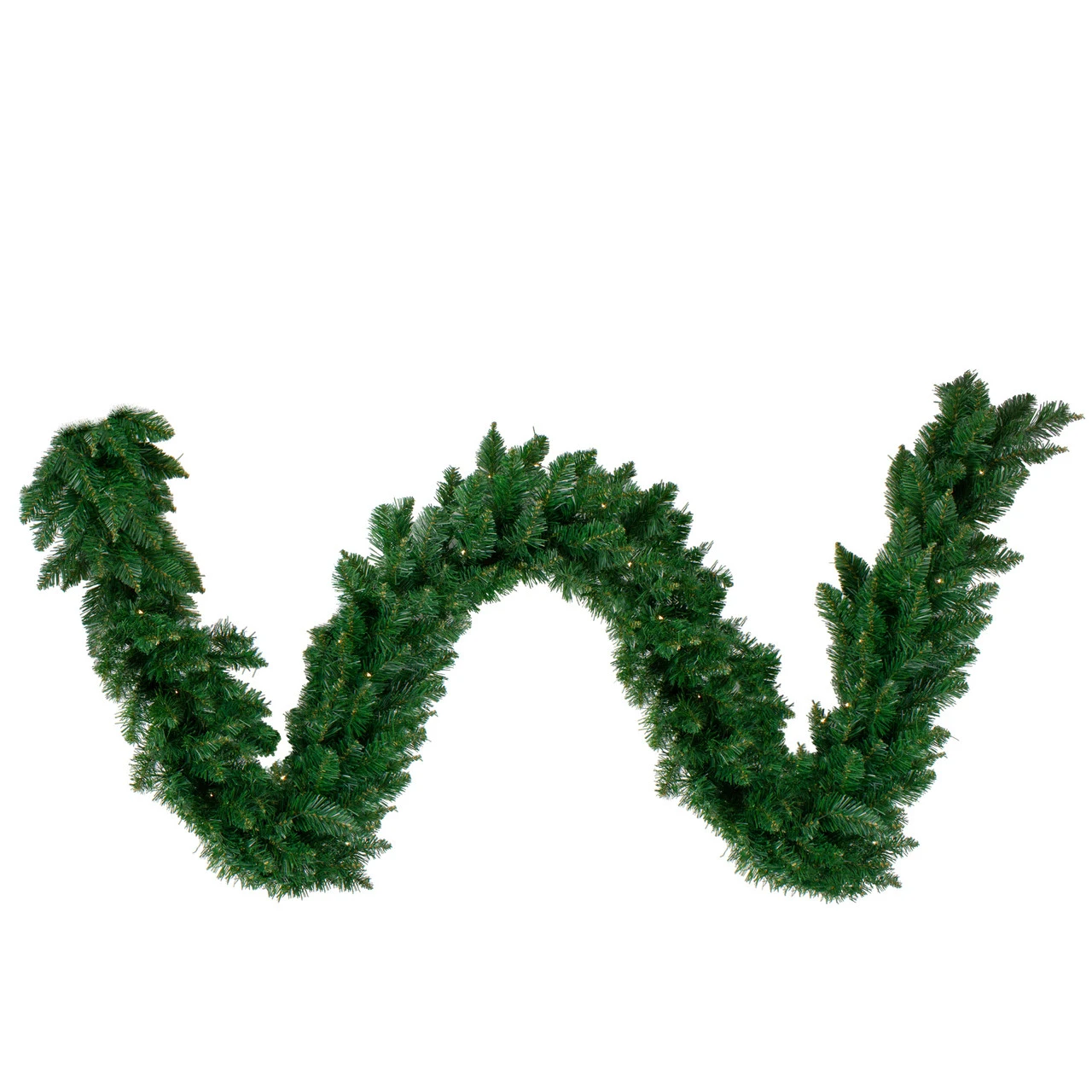 9' X 10" Pre-lit Twin Lakes Fir Artificial Christmas Garland - Warm White LED Lights 3 9' X 10" Pre-lit Twin Lakes Fir Artificial Christmas Garland - Warm White LED Lights