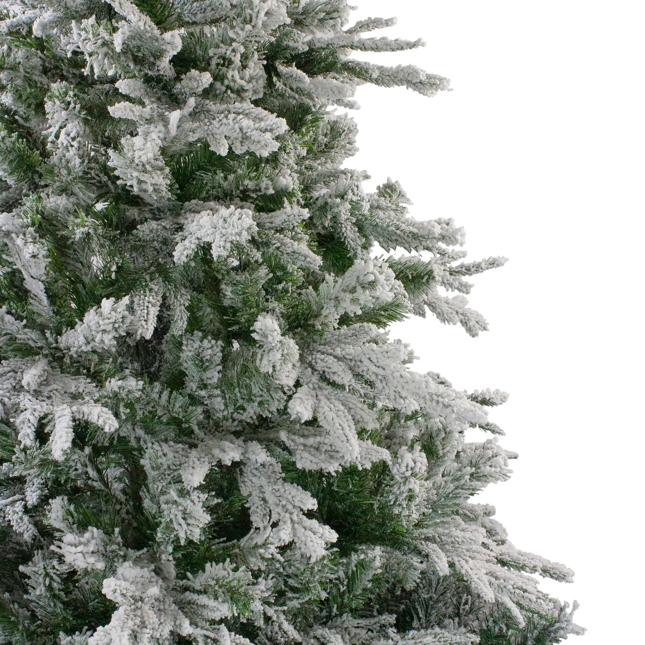 6.5' Flocked Winfield Fir Artificial Christmas Tree - Unlit 6 6.5' Flocked Winfield Fir Artificial Christmas Tree - Unlit - Image 4