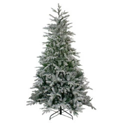 6.5' Flocked Winfield Fir Artificial Christmas Tree - Unlit 9 6.5' Flocked Winfield Fir Artificial Christmas Tree - Unlit -Christmas Decoration Store northlight hb27062 7 31578.1667572803