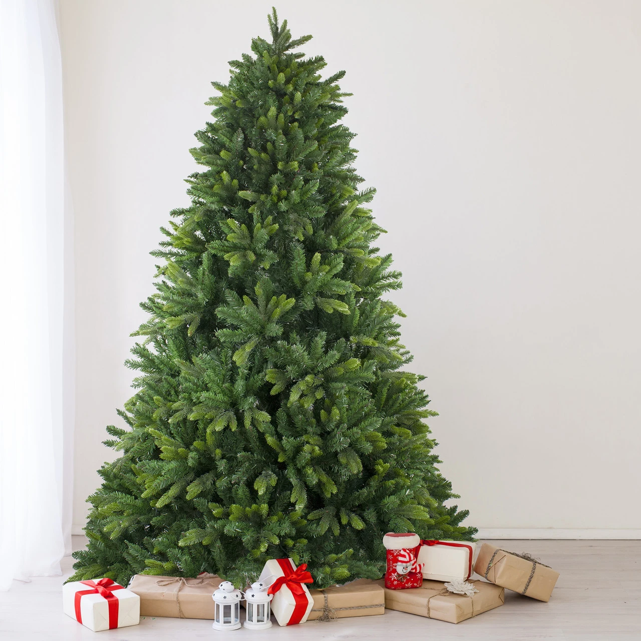 6.5' Full Gunnison Pine Artificial Christmas Tree - Unlit 3 6.5' Full Gunnison Pine Artificial Christmas Tree - Unlit