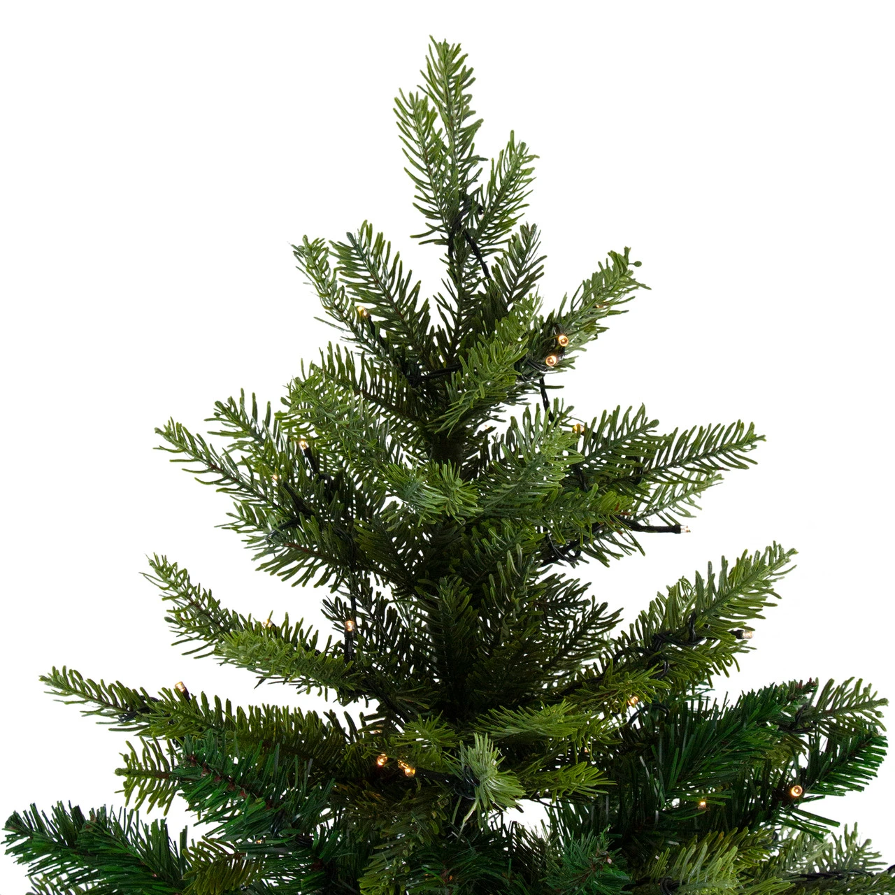 7.5' Pre-Lit Full Woodcrest Pine Artificial Christmas Tree - Warm White LED Lights 5 7.5' Pre-Lit Full Woodcrest Pine Artificial Christmas Tree - Warm White LED Lights - Image 3