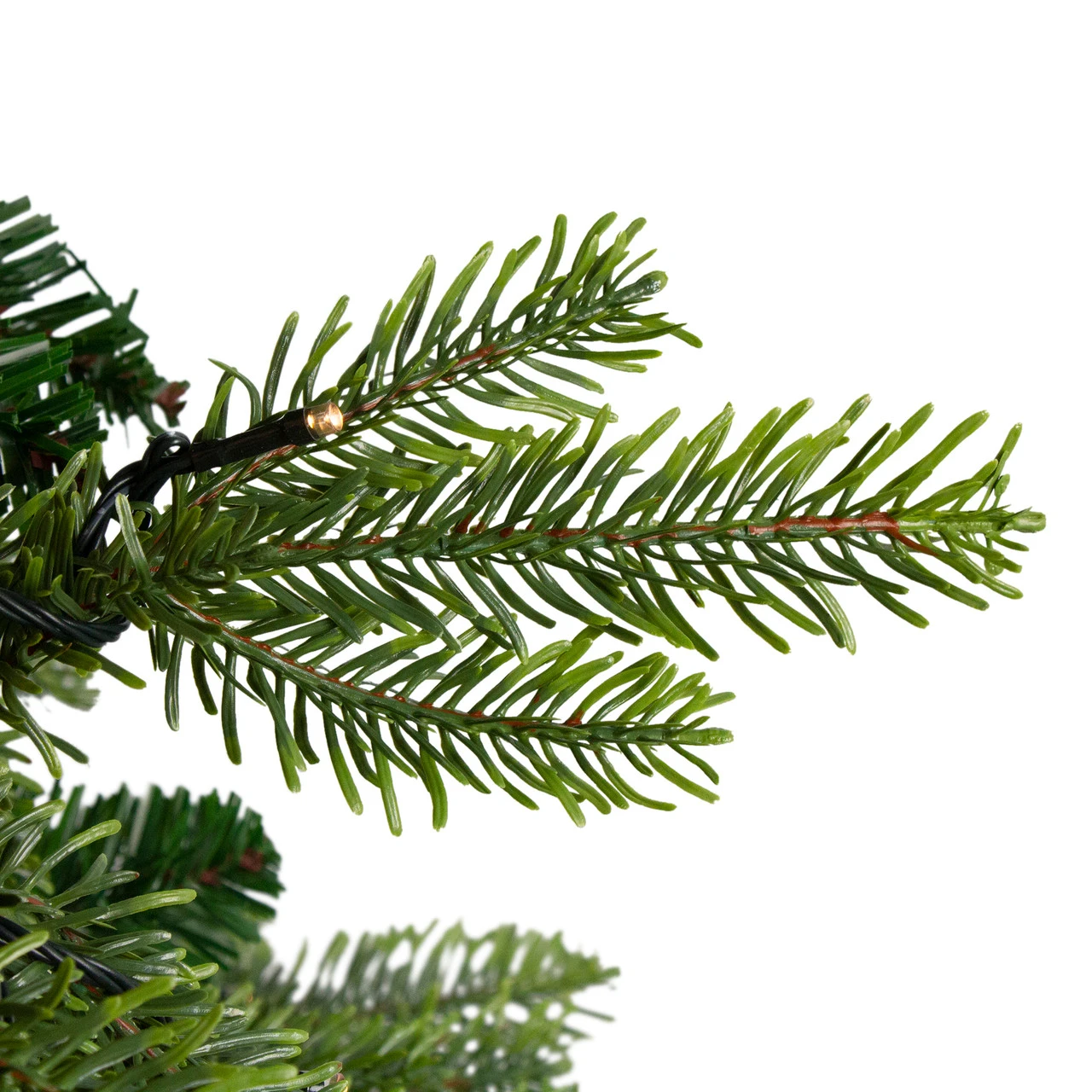 Pre-Lit Woodcrest Pine Artificial Christmas Wreath - 36-Inch, Clear Lights 5 Pre-Lit Woodcrest Pine Artificial Christmas Wreath - 36-Inch, Clear Lights - Image 3