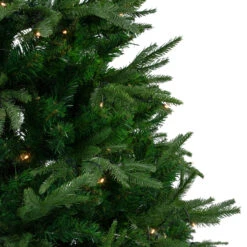 7.5' Pre-Lit Full Silverthorne Fir Artificial Christmas Tree - Clear Lights -Christmas Decoration Store northlight hb27128 1 27359.1667530007