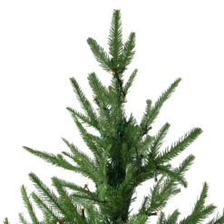 7.5' Pre-Lit Full Silverthorne Fir Artificial Christmas Tree - Clear Lights -Christmas Decoration Store northlight hb27128 2 09462.1667530006
