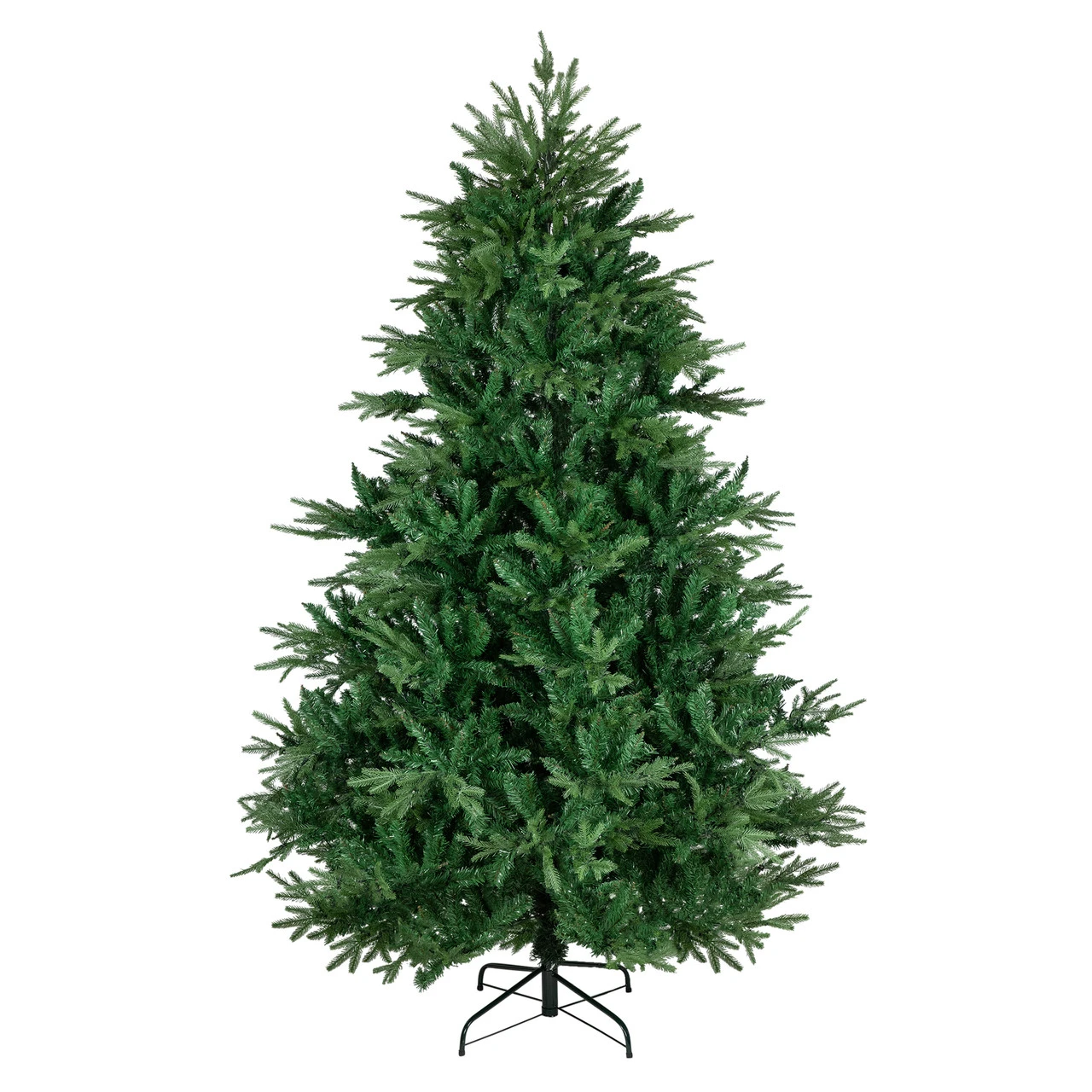 7.5' Juniper Pine Artificial Christmas Tree, Unlit 4 7.5' Juniper Pine Artificial Christmas Tree, Unlit - Image 2