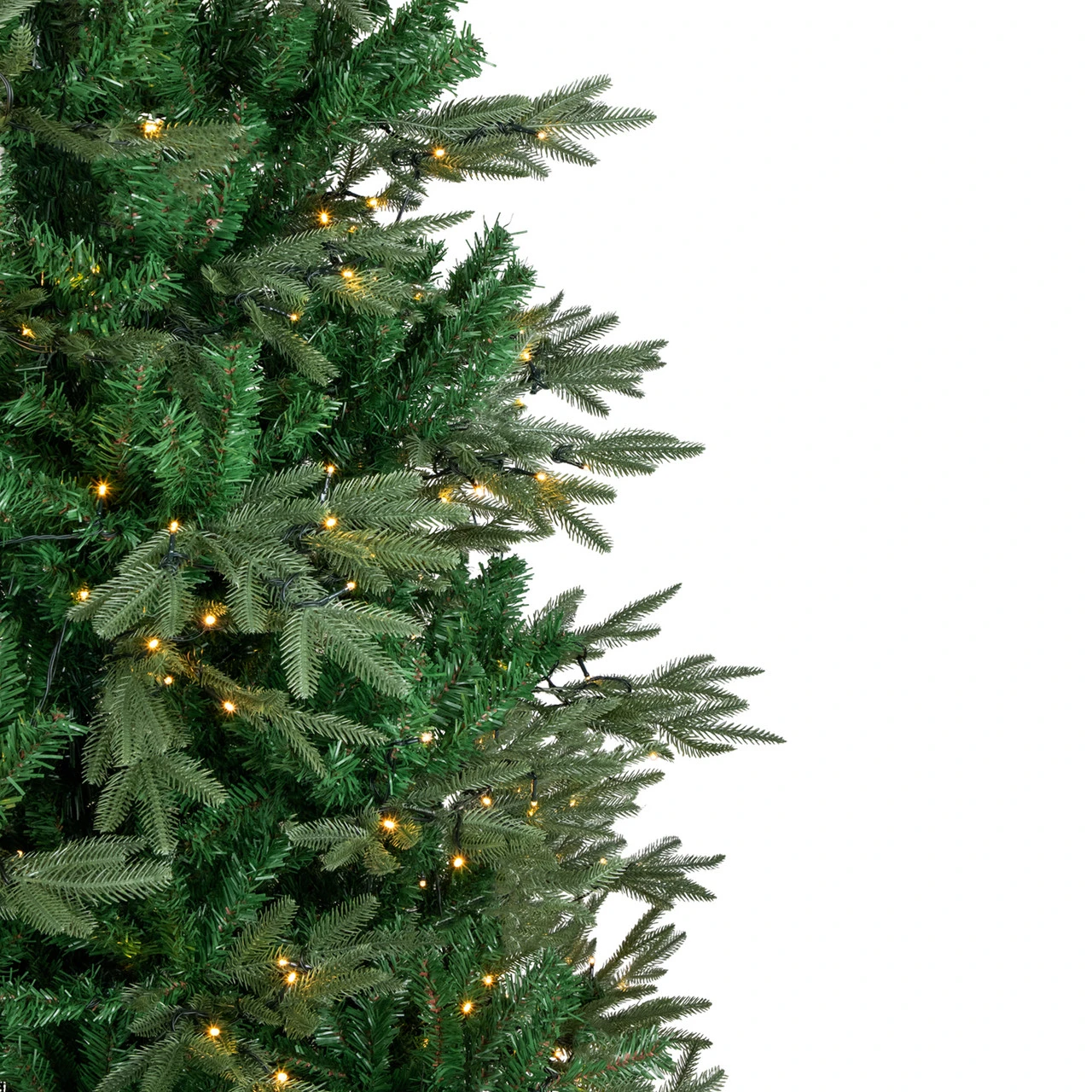 7.5' Pre-Lit Hudson Fir Artificial Christmas Tree, Warm White LED Lights 5 7.5' Pre-Lit Hudson Fir Artificial Christmas Tree, Warm White LED Lights - Image 3