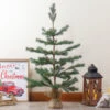 3' Ponderosa Pine Artificial Christmas Tree With Jute Base – Unlit -Christmas Decoration Store northlight hn91122 51741.1667573284