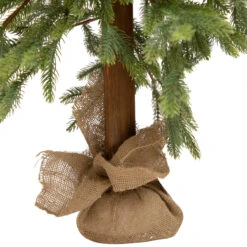 47" Pine Tree With Jute Base Christmas Decoration -Christmas Decoration Store northlight hn92703 3 81574.1667530226