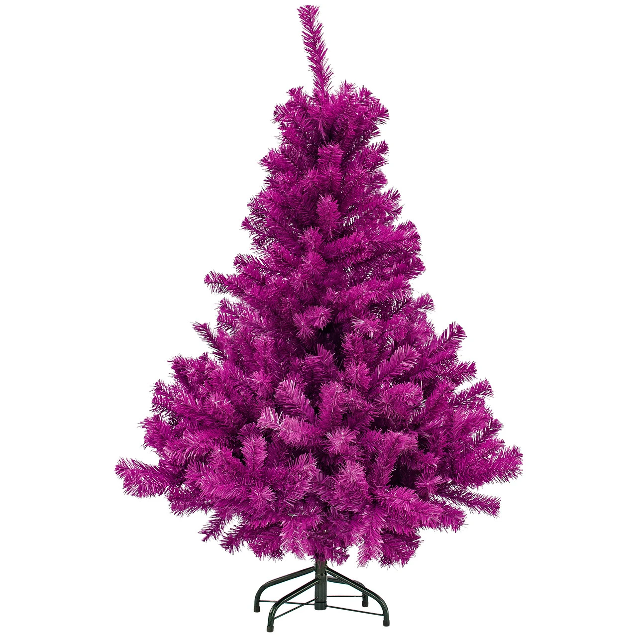 4' Boysenberry Purple Pine Artificial Christmas Tree, Unlit 3 4' Boysenberry Purple Pine Artificial Christmas Tree, Unlit