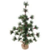 23.5" Winter Berry Pine Tree With Pine Cones In Jute Base Christmas Decoration -Christmas Decoration Store northlight hn92715 1 pre20list 80432.1667530233