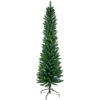 6' Pre-Lit Pencil Northern Balsam Fir Artificial Christmas Tree, Multi LED Lights -Christmas Decoration Store northlight j00068 01 2023 41765.1687966232