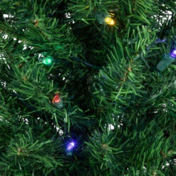 6' Pre-Lit Pencil Northern Balsam Fir Artificial Christmas Tree, Multi LED Lights 10 6' Pre-Lit Pencil Northern Balsam Fir Artificial Christmas Tree, Multi LED Lights -Christmas Decoration Store northlight j00068 03 16671.1687966233