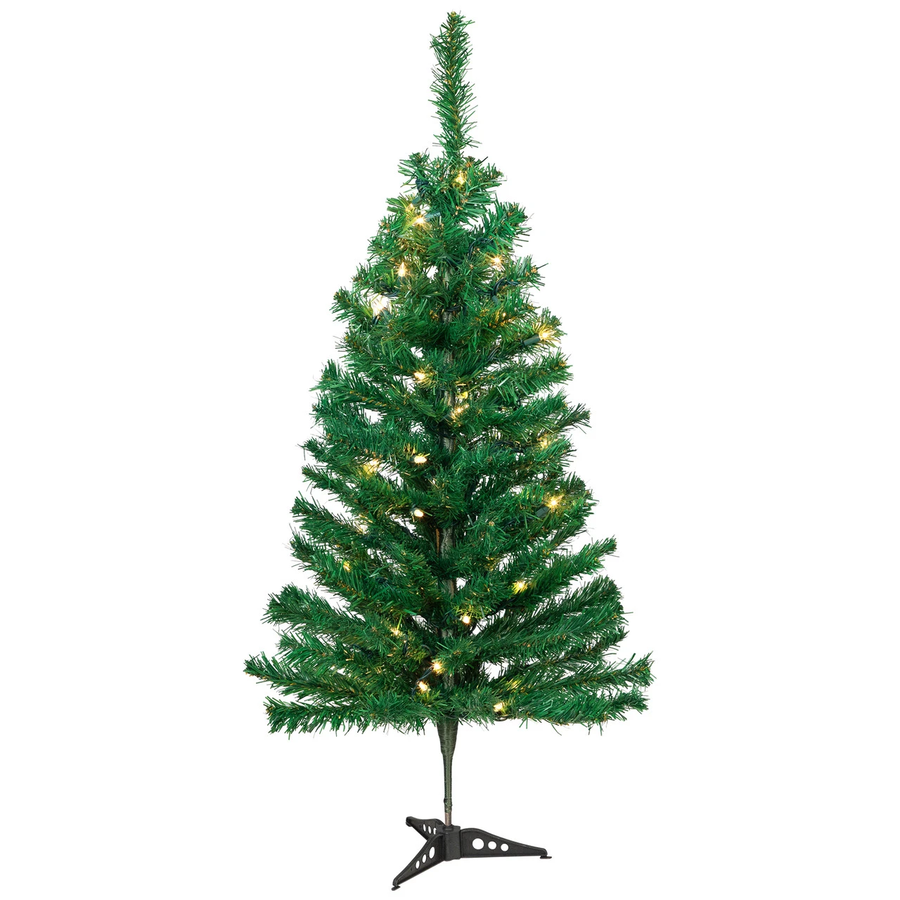 3' Pre-Lit Medium Mixed Classic Pine Artificial Christmas Tree - Clear Lights 4 3' Pre-Lit Medium Mixed Classic Pine Artificial Christmas Tree - Clear Lights - Image 2