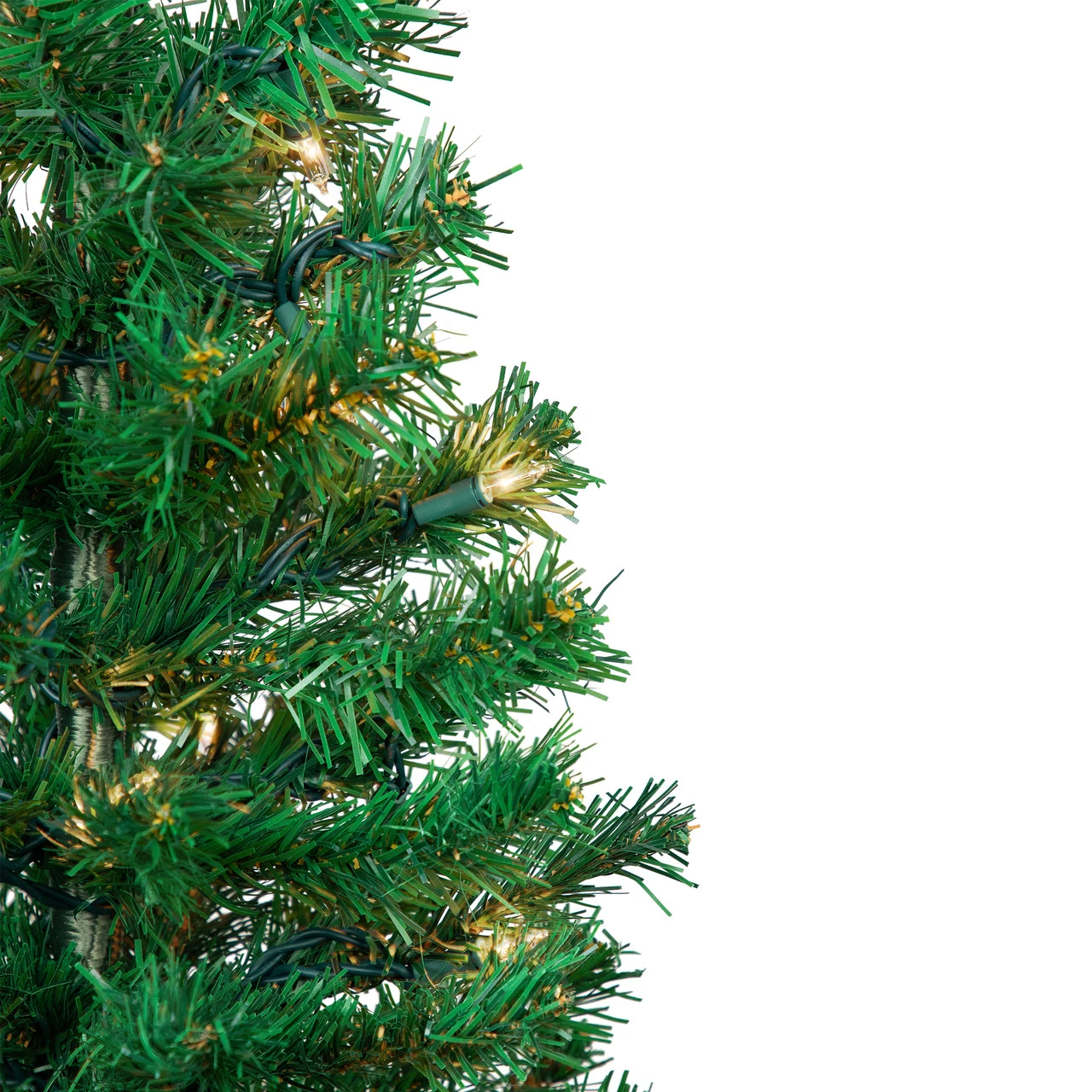 3' Pre-Lit Medium Mixed Classic Pine Artificial Christmas Tree - Clear Lights 6 3' Pre-Lit Medium Mixed Classic Pine Artificial Christmas Tree - Clear Lights - Image 4