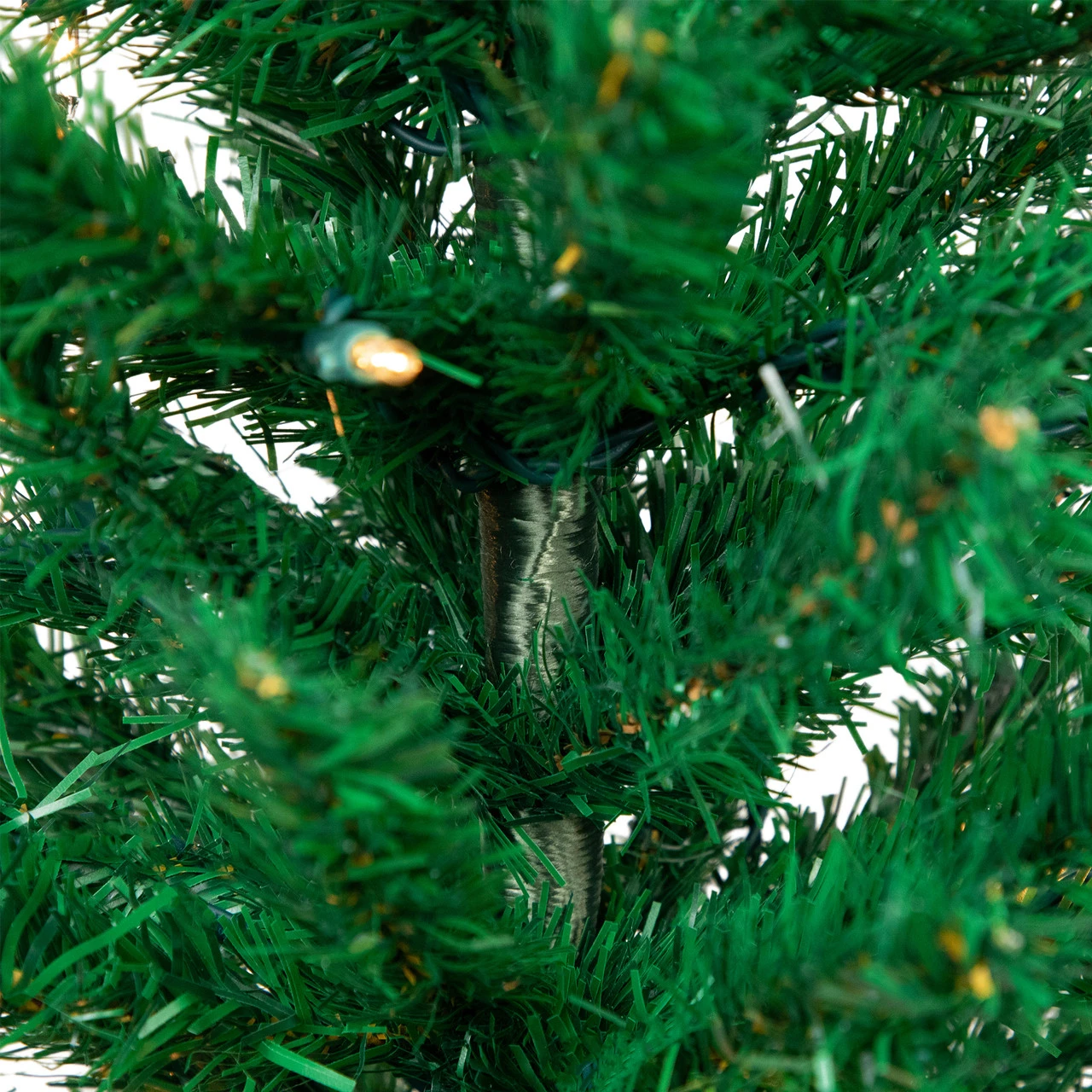 3' Pre-Lit Medium Mixed Classic Pine Artificial Christmas Tree - Clear Lights 7 3' Pre-Lit Medium Mixed Classic Pine Artificial Christmas Tree - Clear Lights - Image 5