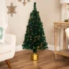 4' Pre-Lit Color Changing Fiber Optic Artificial Christmas Tree 2 4' Pre-Lit Color Changing Fiber Optic Artificial Christmas Tree -Christmas Decoration Store northlight j15597 1 40921.1683224328