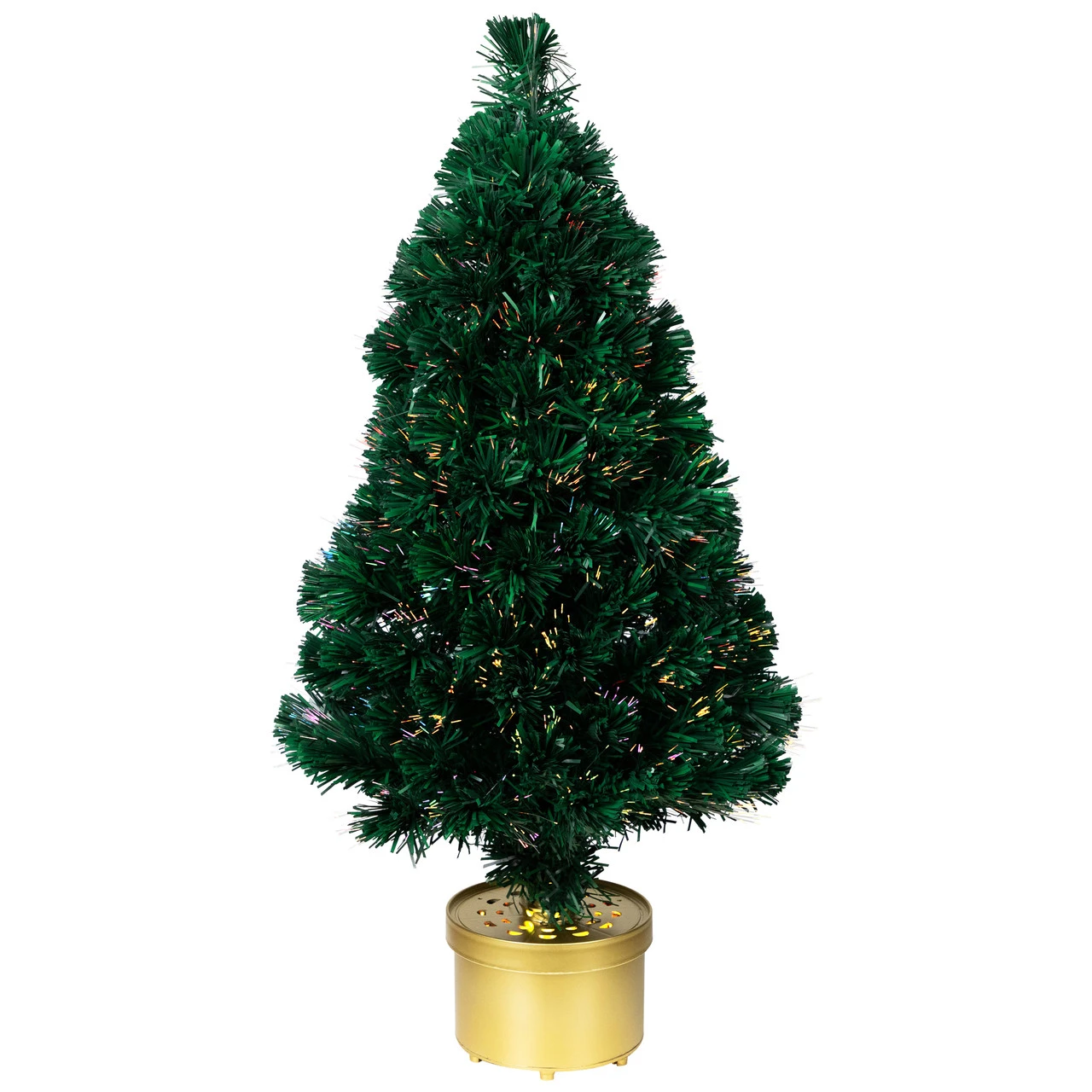 3' Pre-Lit Color Changing Fiber Optic Artificial Christmas Tree 4 3' Pre-Lit Color Changing Fiber Optic Artificial Christmas Tree - Image 2