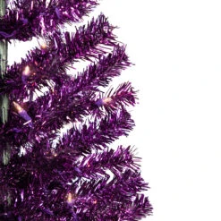 4' Pre-Lit Purple Tinsel Artificial Christmas Tree- Clear Lights, Purple Wire 10 4' Pre-Lit Purple Tinsel Artificial Christmas Tree- Clear Lights, Purple Wire -Christmas Decoration Store northlight j92317 5updatd 48954.1684521969