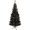 6' Pre-Lit Black Artificial Tinsel Christmas Tree, Clear Lights 2 6' Pre-Lit Black Artificial Tinsel Christmas Tree, Clear Lights -Christmas Decoration Store northlight j92324 1 39765.1667657098