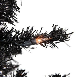 6' Pre-Lit Black Artificial Tinsel Christmas Tree, Clear Lights 10 6' Pre-Lit Black Artificial Tinsel Christmas Tree, Clear Lights -Christmas Decoration Store northlight j92324 3 75256.1667657099
