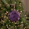 7" Purple Flower Glitter Petal Shatterproof Ball Christmas Ornament 2 7" Purple Flower Glitter Petal Shatterproof Ball Christmas Ornament -Christmas Decoration Store northlight ja93323 new 07366.1667642608